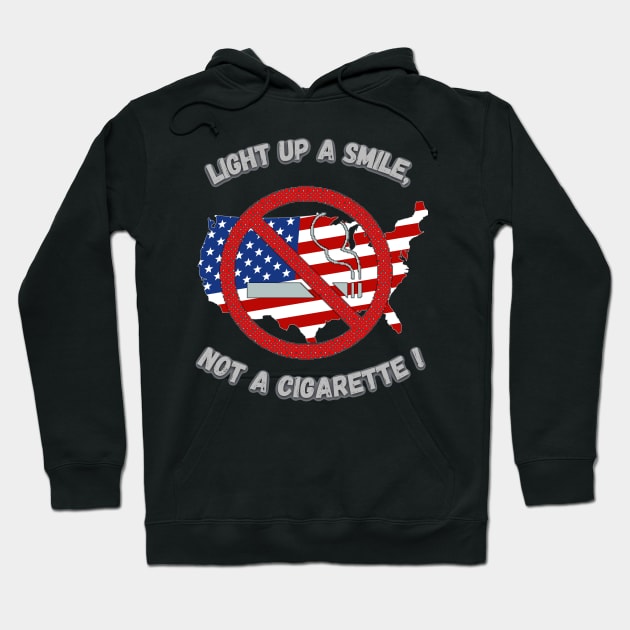 LIGHT ON A SMILE Hoodie by Skandynavia Cora